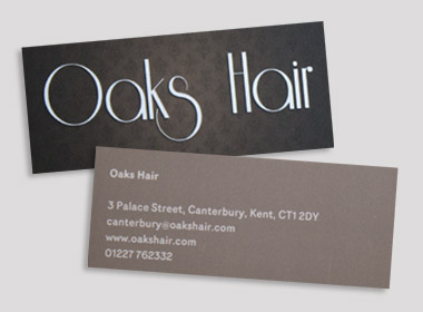 Oaks Hair Cards